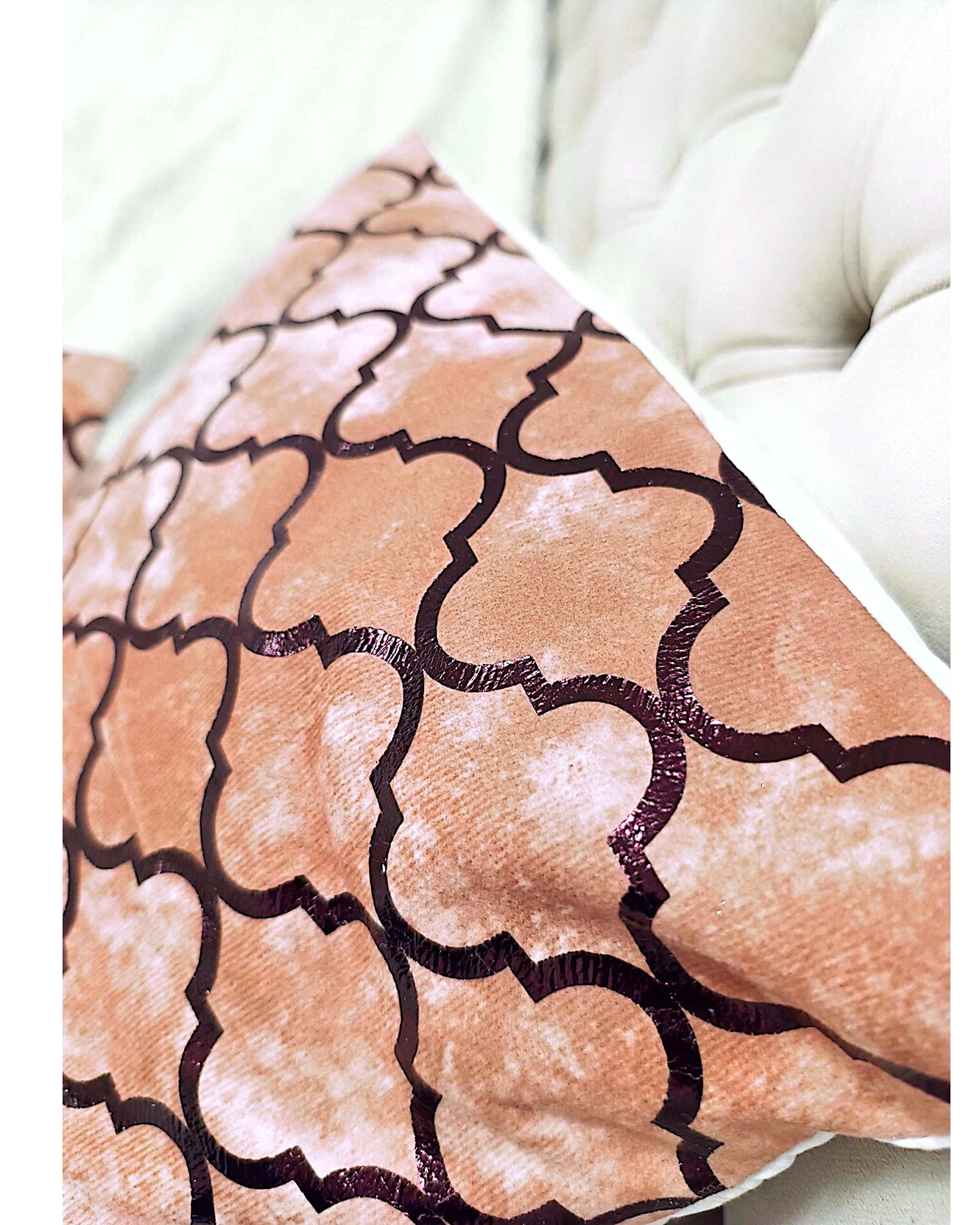 Set of 5 Elegant Cushion Covers with Geometric Pattern - Image 12