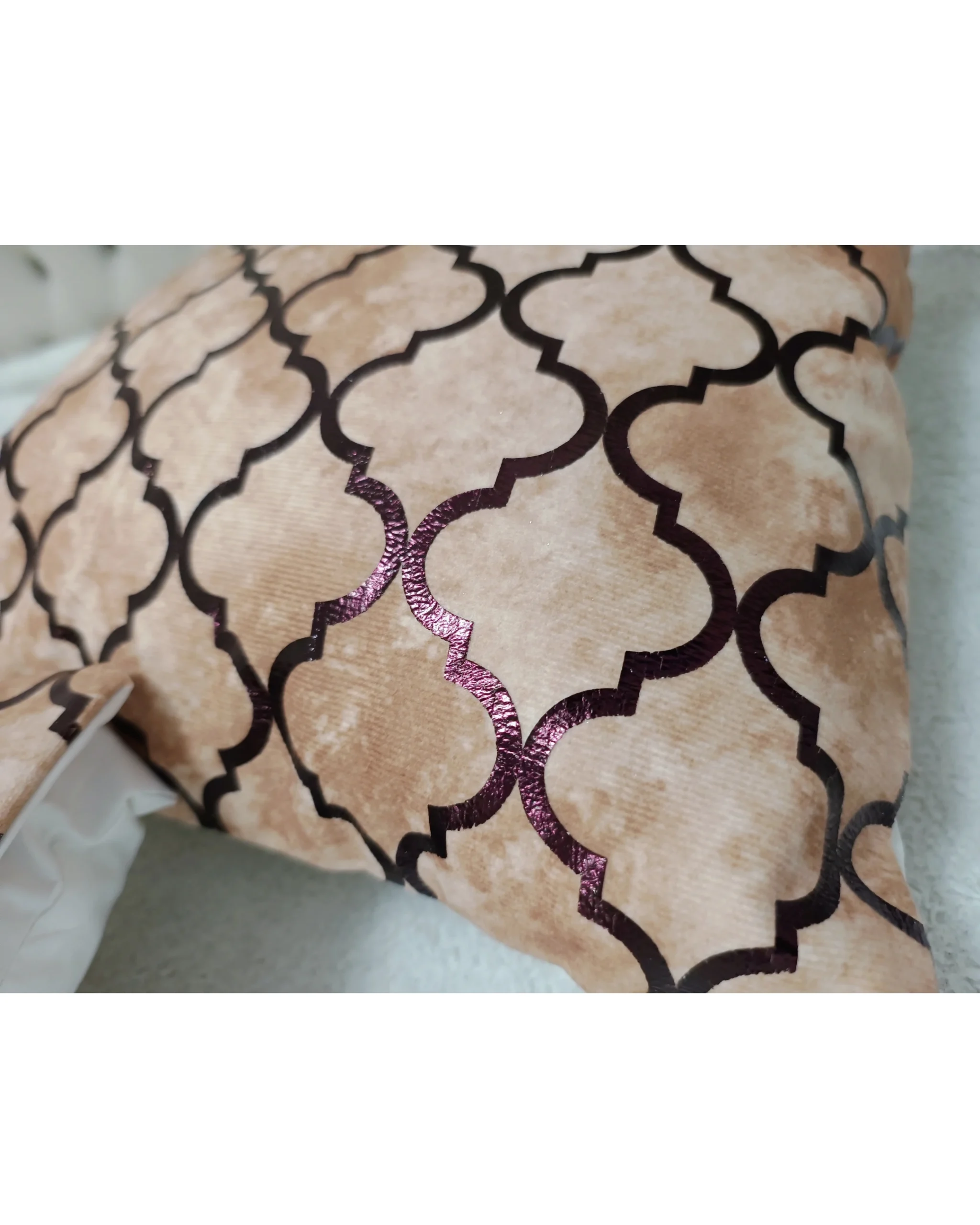 Set of 5 Elegant Cushion Covers with Geometric Pattern - Image 17