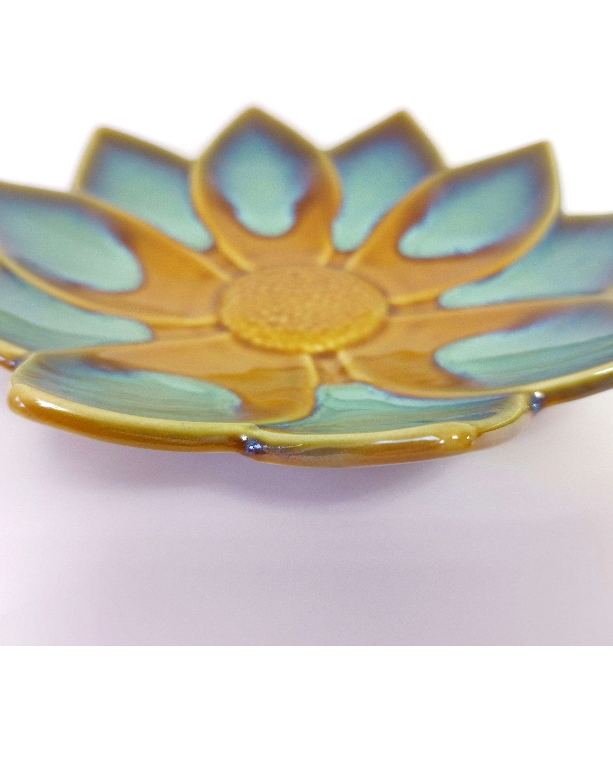 Ceramic Serving Platter - Lotus - Image 4